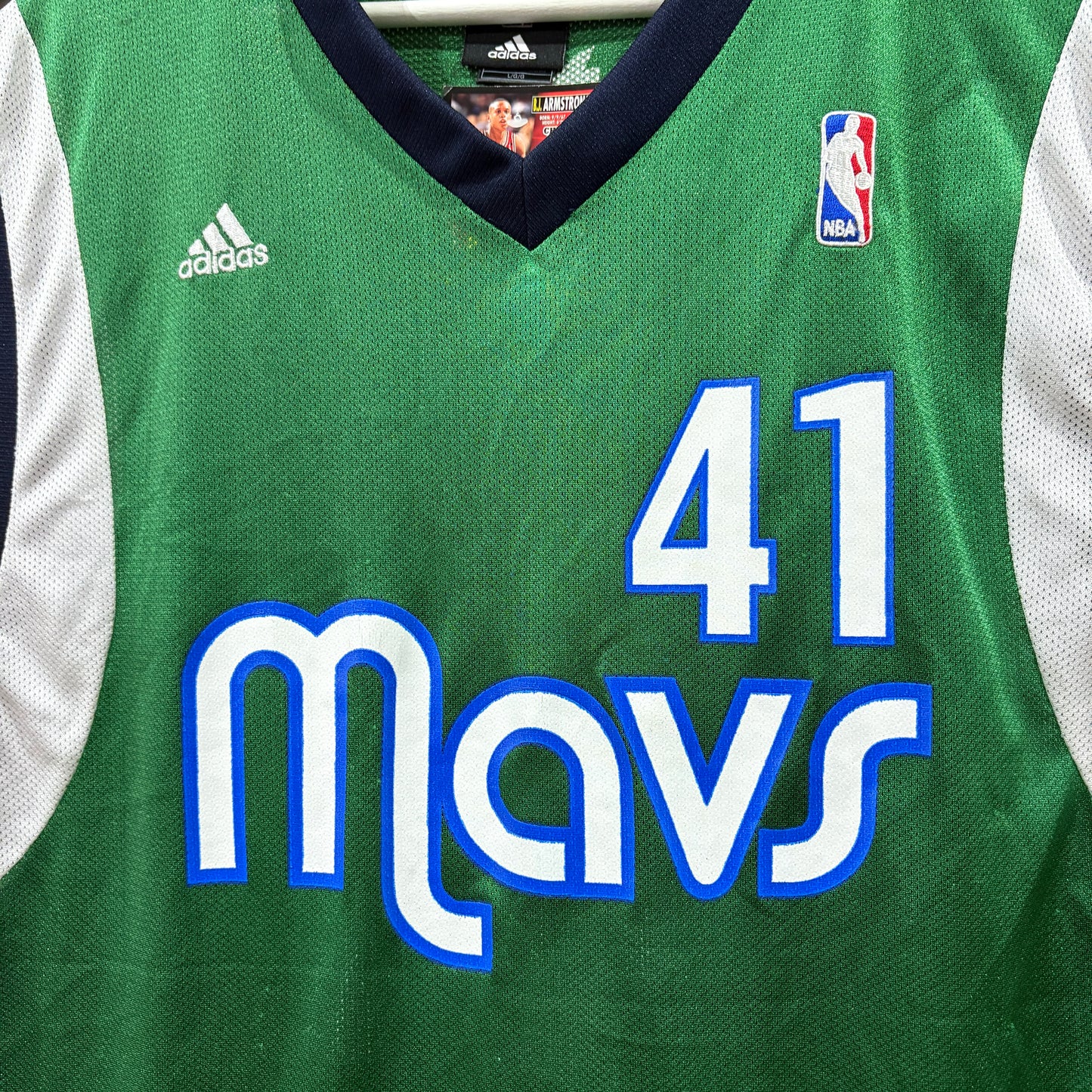 Dallas Mavericks / Dirk Nowitzki #41 / Adidas Alternate Jersey