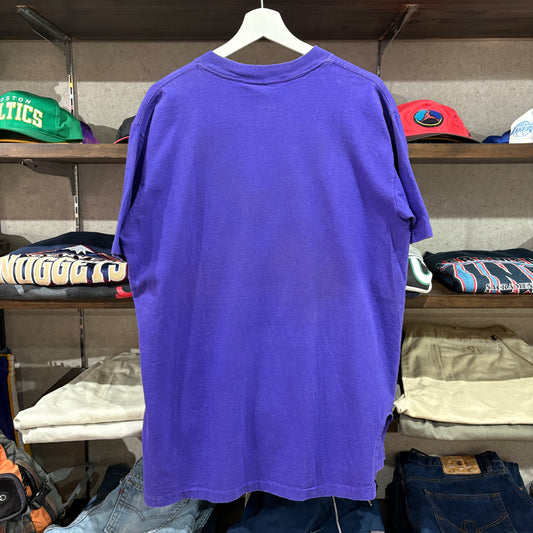 【Los Angeles Lakers / Nutmeg Mills / 90s Vintage Pocket T-Shirt】