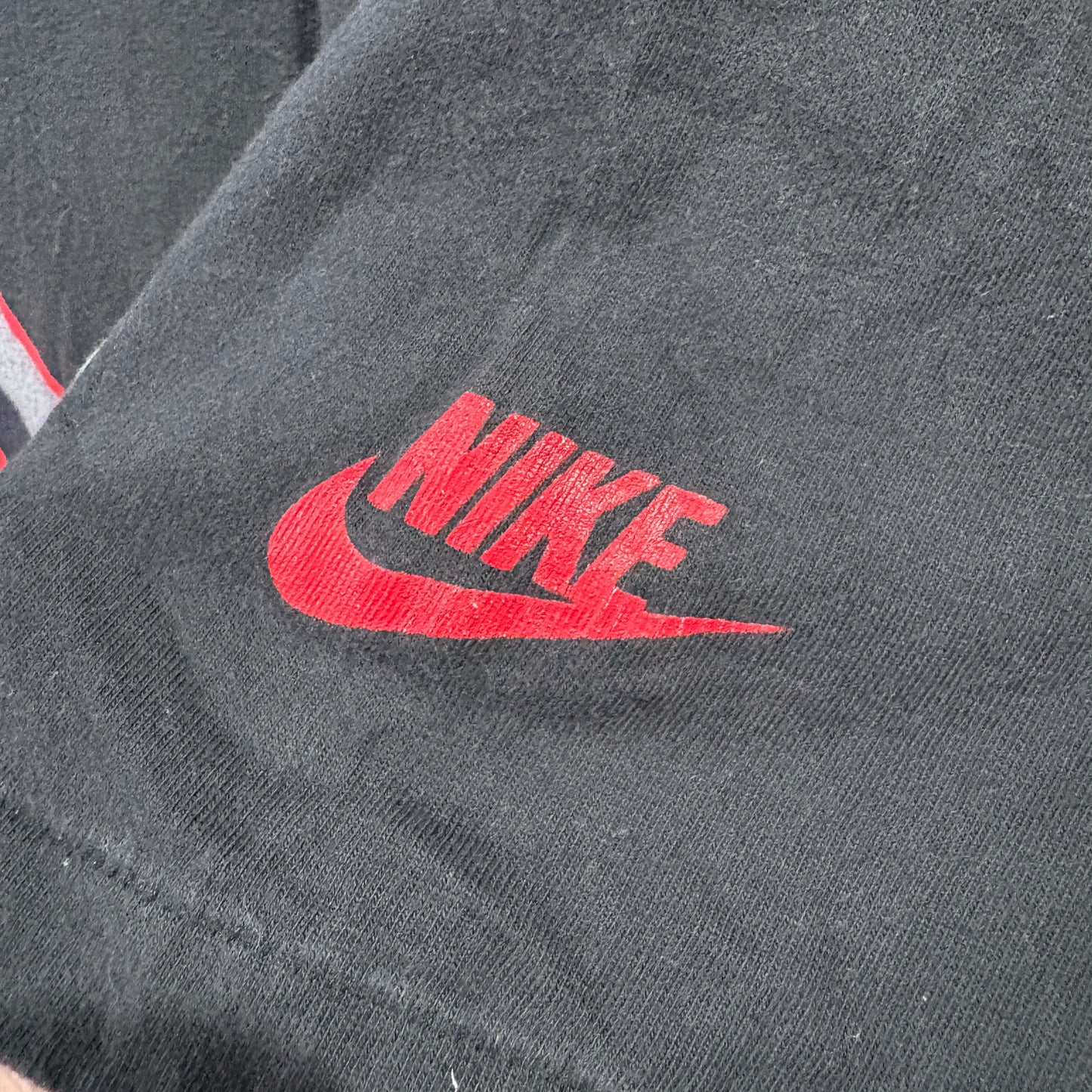 90s NIKE JORDAN "shoot form" Graphic T-Shirt Chicago Bulls / AJ8〈2〉