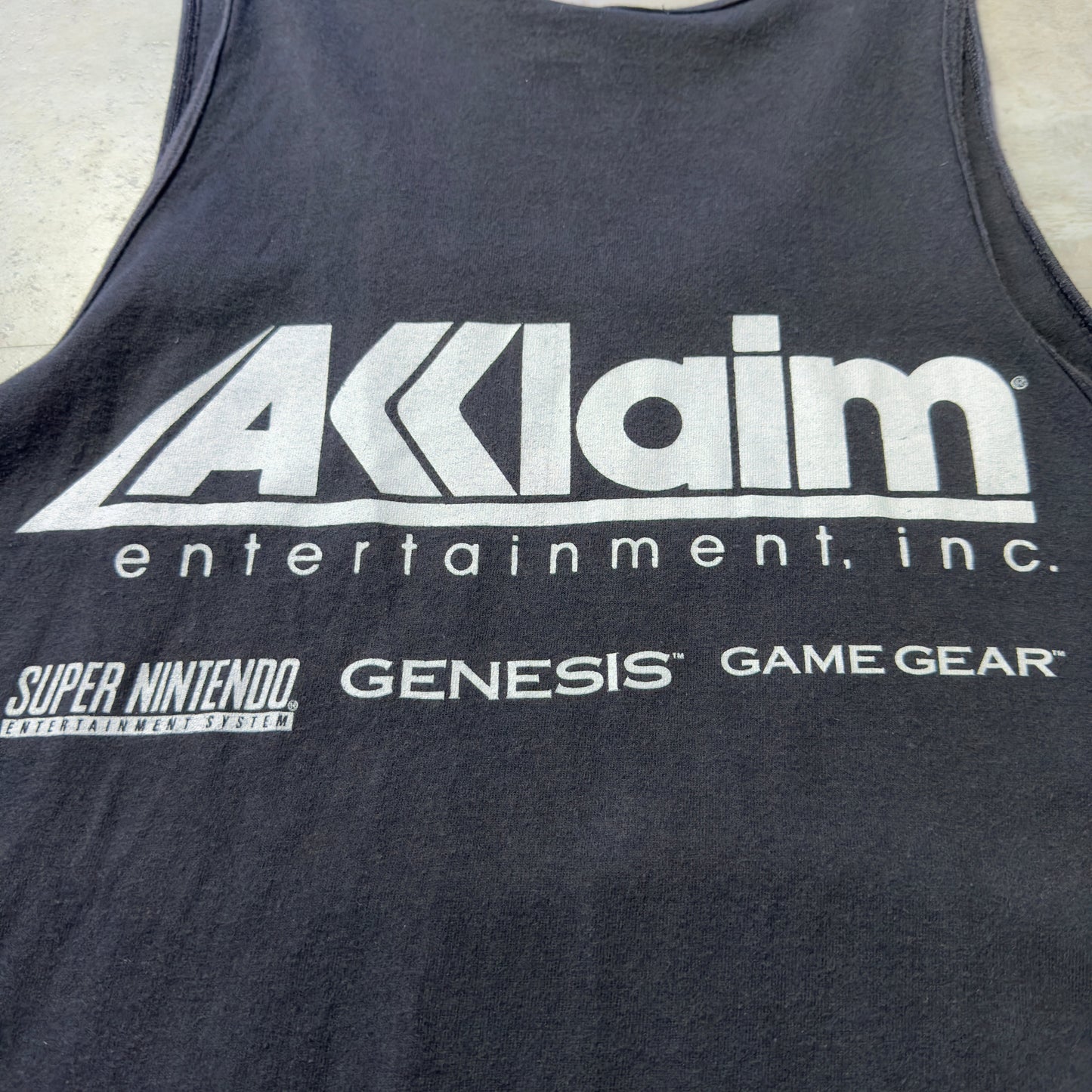 93s SALEM NBA JAM タックトップ ブラック ゲーム物 XL