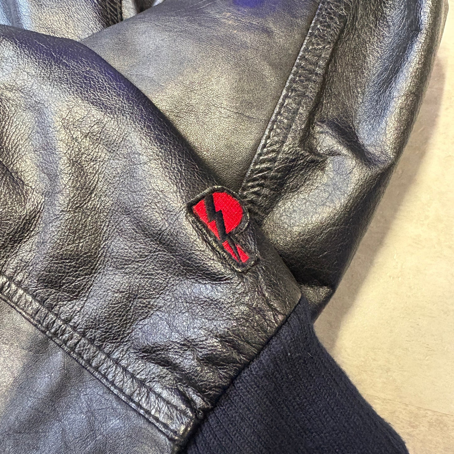 Pro Player NBA CHICAGO BULLS leather jacket レザージャケット XL シカゴ・ブルズ