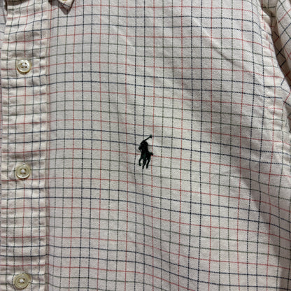 【90s / Polo by Ralph Lauren / Check Shirt / M / (Hong Kong)】