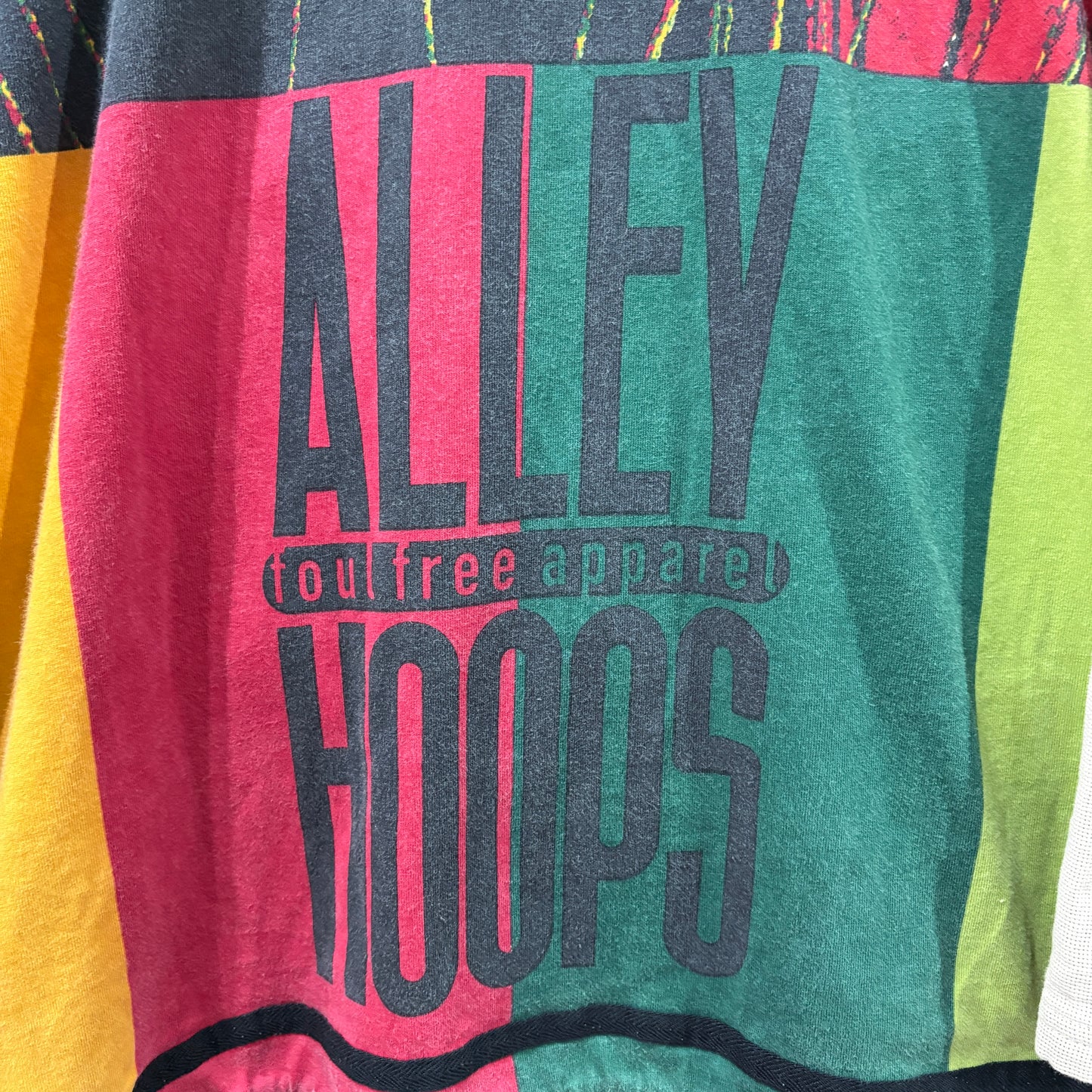 90s NIKE ALLEY HOOPS foul free apparel フードパーカー