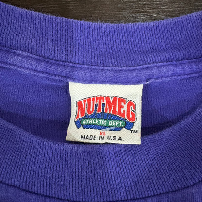 【Los Angeles Lakers / Nutmeg Mills / 90s Vintage Pocket T-Shirt】