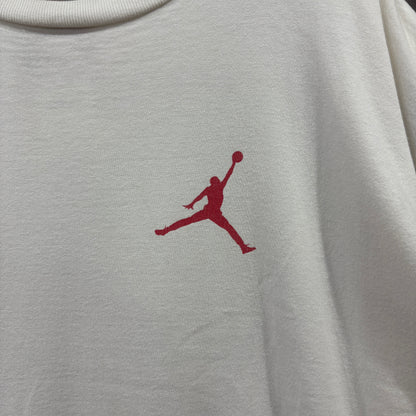 90s NIKE / Michael Jordan "TEN BEST REASONS TO GO BACK TO BASKETBALL" / Graphic T-Shirt