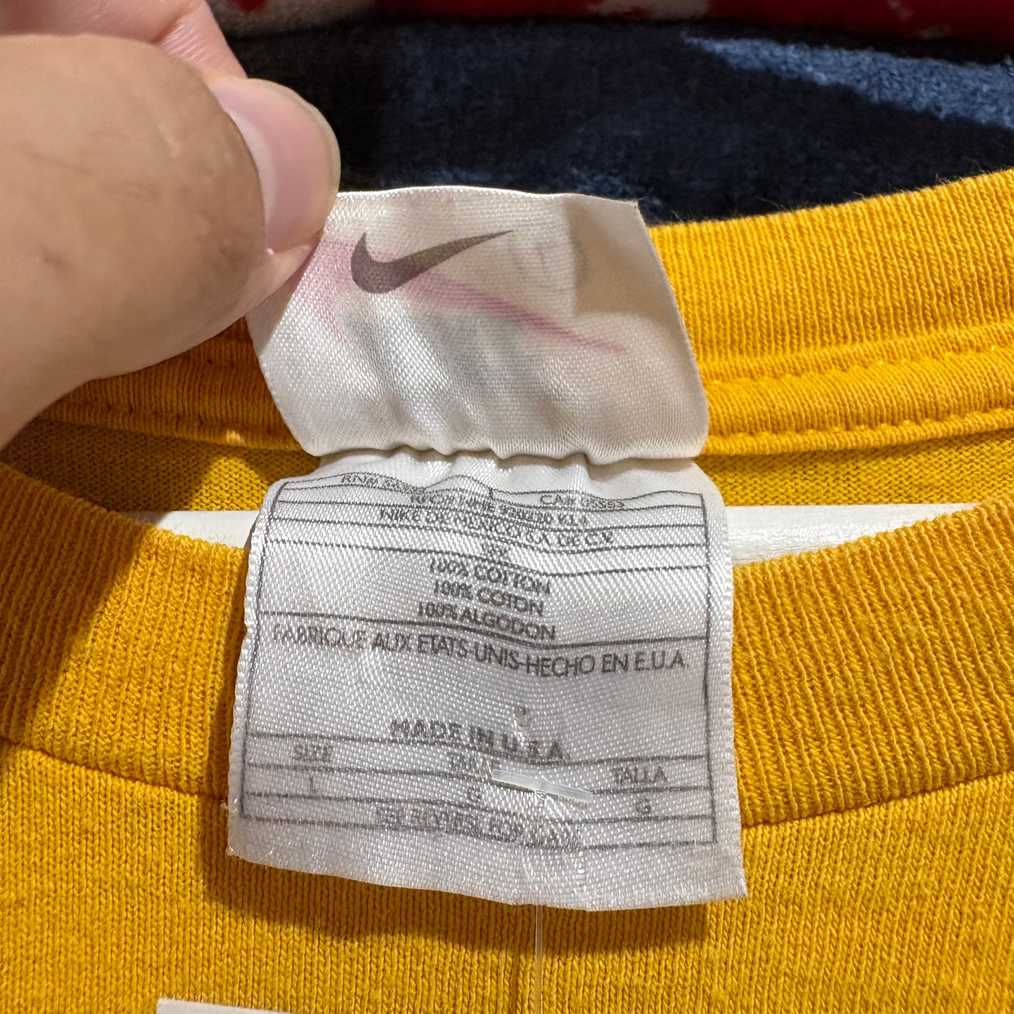 【90s NIKE "LOS ANGELES LAKERS" Print T-Shirt】