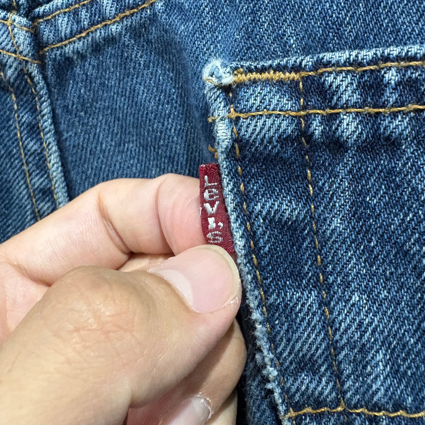 【Levi's 550 Relaxed Fit - MADE IN USA】 36/32