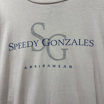 1996’s Warner Bros. “ARRIBAWEAR” CK Parody Tee -Made in USA-