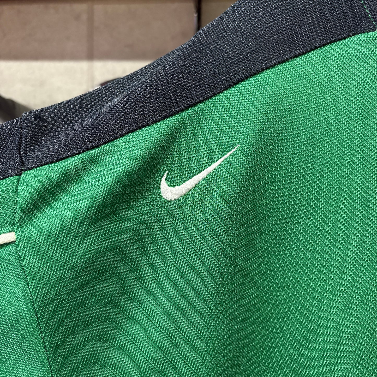 00s NIKE TEAM ボストン・セルティックス　Vネック　ゲームシャツ　