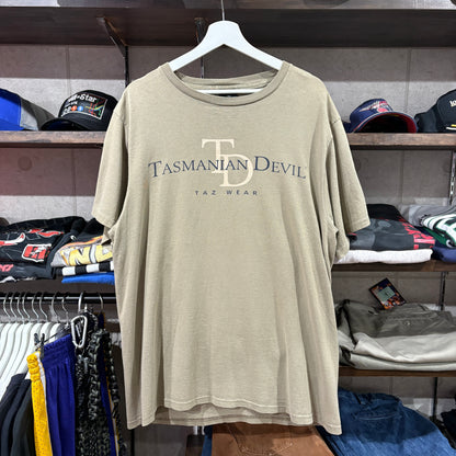 90s Warner Bros. "TAZ WEAR" TEE　CKパロディシリーズ