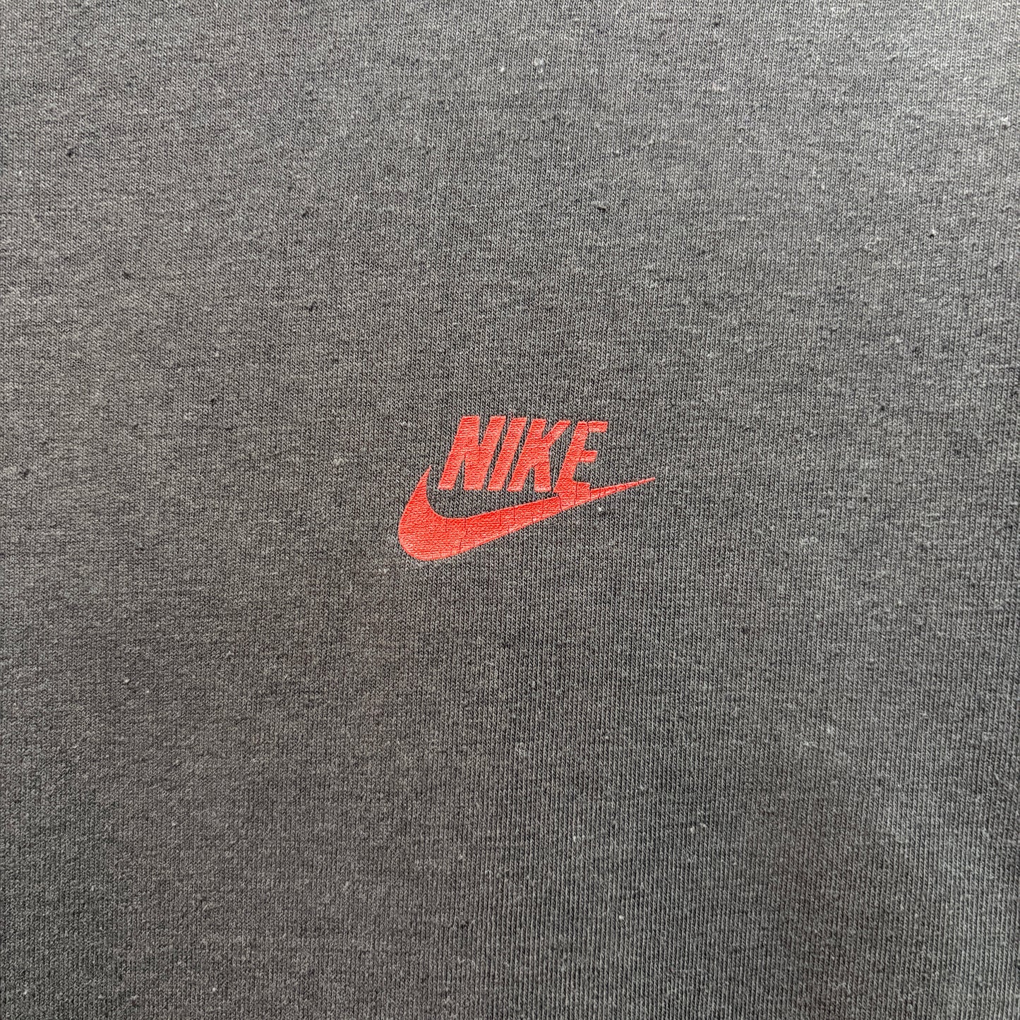 【1980s / Nike / Air Jordan "Double Face" T-Shirt / Navy Tag &amp; Faded / Vintage Tee / Chicago Bulls】