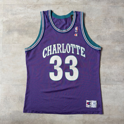 90s champion NBA アロンゾ・モーニング #33 バスケット ユニフォーム ゲームシャツ タンクトップ