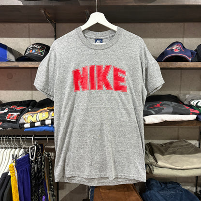 80's "KAMABOKO" NIKE Tee vintage カマボコ　M 霜降りグレー