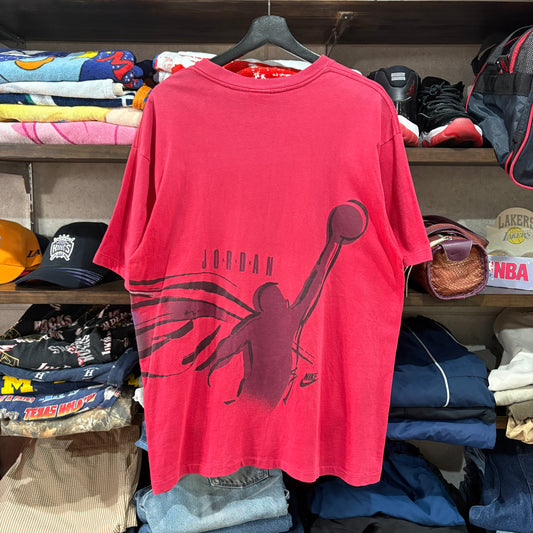 90s NIKE Michael Jordan "Air Jordan 8" Release Graphic Tee M - Made in USA