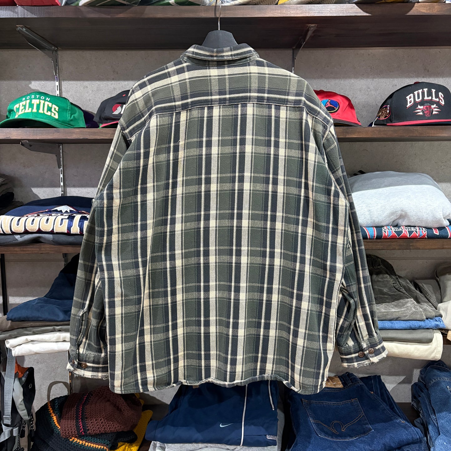 【90s / ST.JOHN'S BAY / Check Flannel Shirt / XLT】