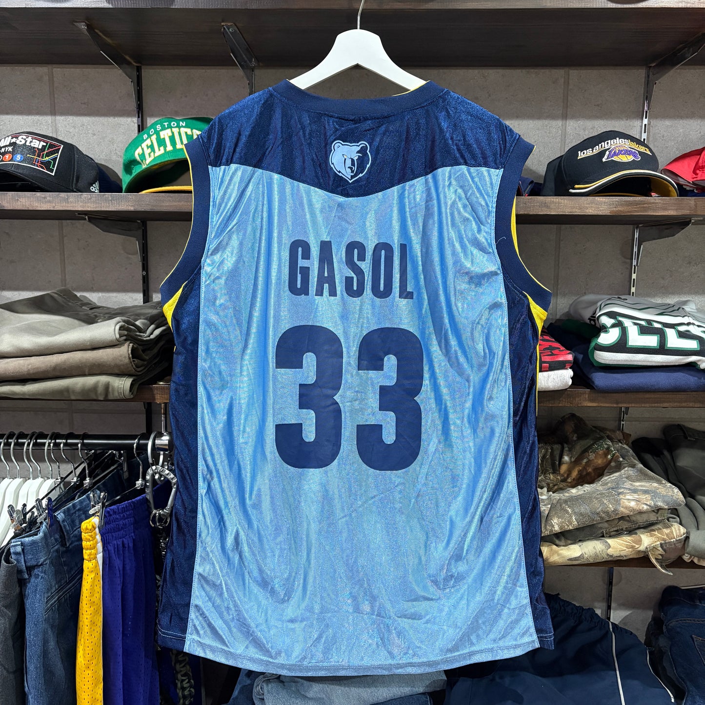Memphis Grizzlies / Marc Gasol #33 / Matchup Promotions Replica Jersey