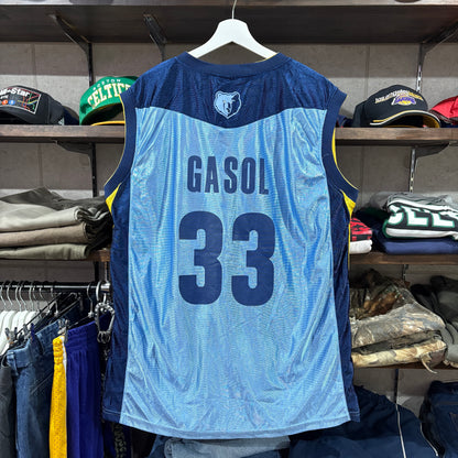 Memphis Grizzlies / Marc Gasol #33 / Matchup Promotions Replica Jersey