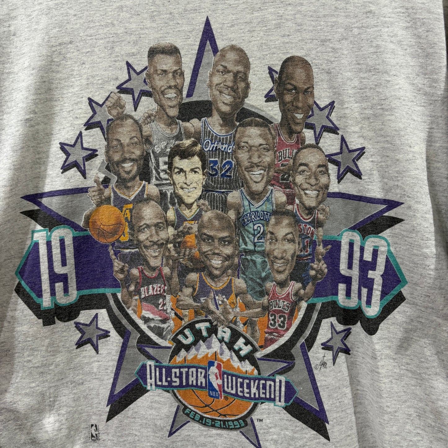 【90s Salem / 1993 NBA All-Star Game / Vintage T-Shirt】