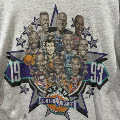 【90s Salem / 1993 NBA All-Star Game / Vintage T-Shirt】