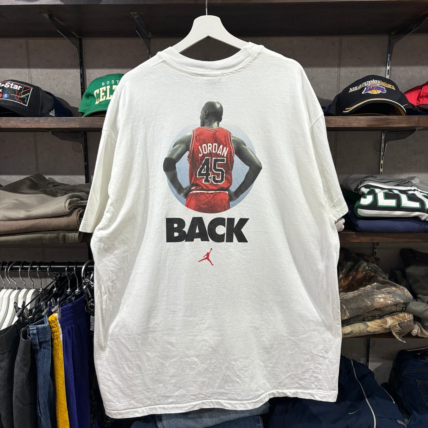 90s NIKE / Michael Jordan "I'M BACK" (JORDAN'S) / Graphic T-Shirt