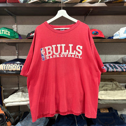 【 Chicago Bulls / Team Logo / Champion Vintage T-shirt 】