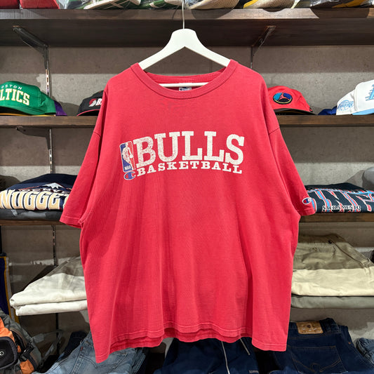 【 Chicago Bulls / Team Logo / Champion Vintage T-shirt 】