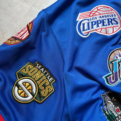 unique NBA Special 00’s NBA All Teams Patch Jacket　ゲームシャツ