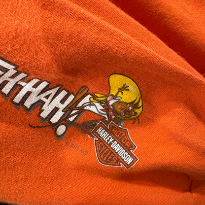 【2011 / Harley-Davidson × Warner Bros. / Long Sleeve T-Shirt / L】