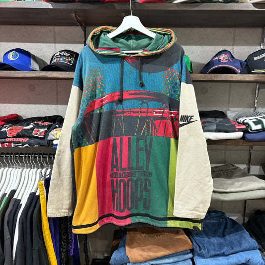 90s NIKE ALLEY HOOPS foul free apparel フードパーカー