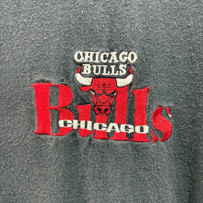 90s THE GAME Chicago Bulls Embroidered Graphic Tee XL