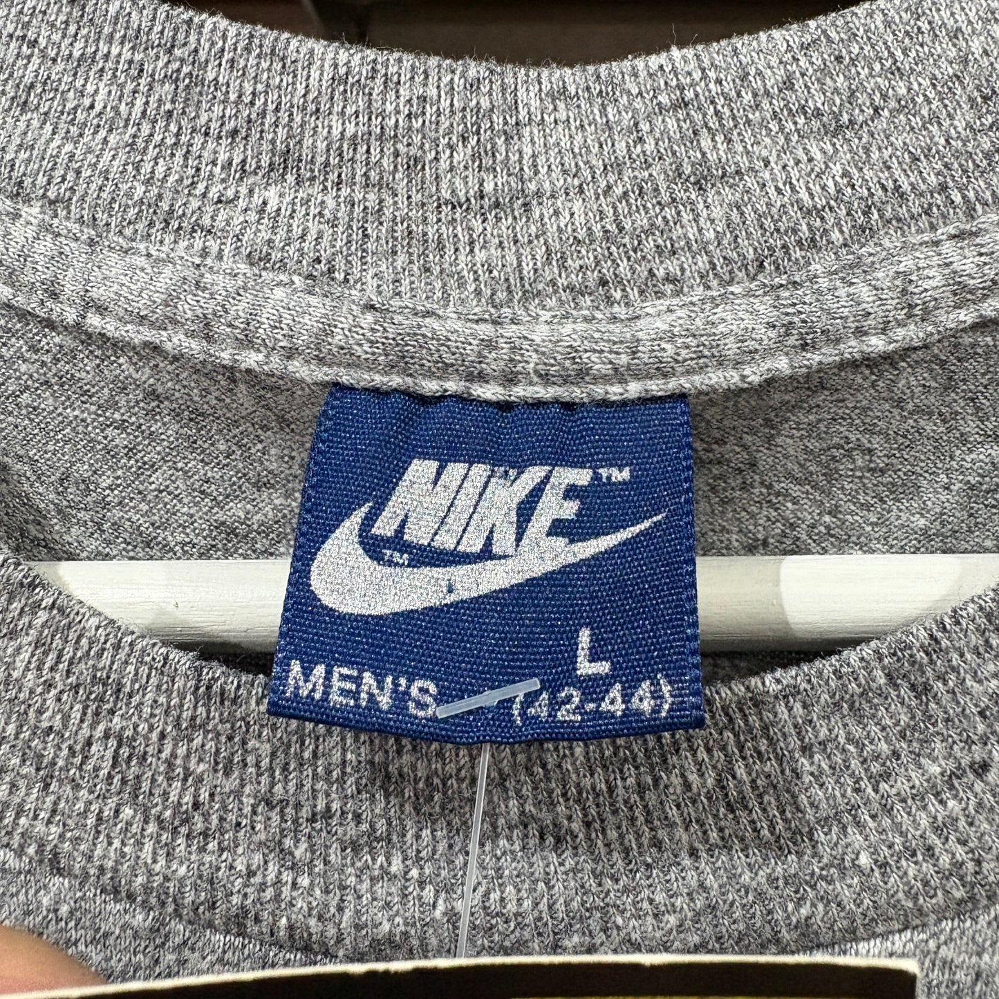 80's "KAMABOKO" NIKE Tee vintage カマボコ　M 霜降りグレー