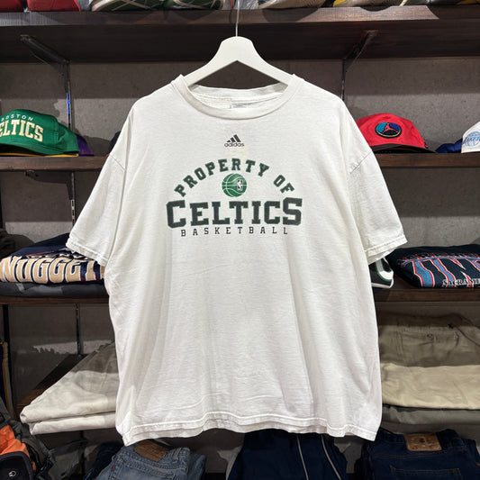 【 Boston Celtics / Practice Gear / adidas Vintage T-shirt 】