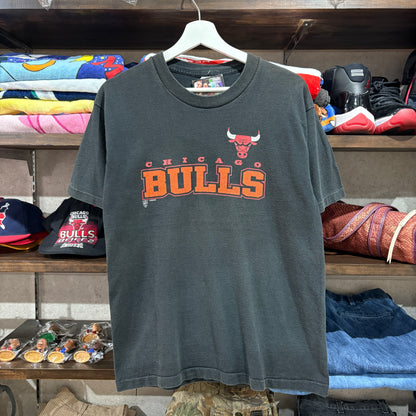 90s PRO PLAYER Chicago Bulls Graphic Tee L