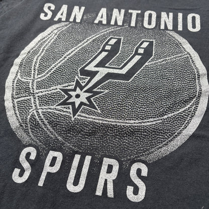 NBA SAN ANTONIO SPURS ロンT 2XL ブラック サンアントニオ・スパーズ　