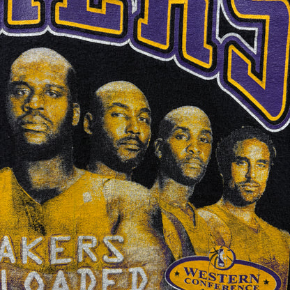 Los Angeles Lakers / 2004 NBA Finals / Graphic T-Shirt / SHAQ&KOBE