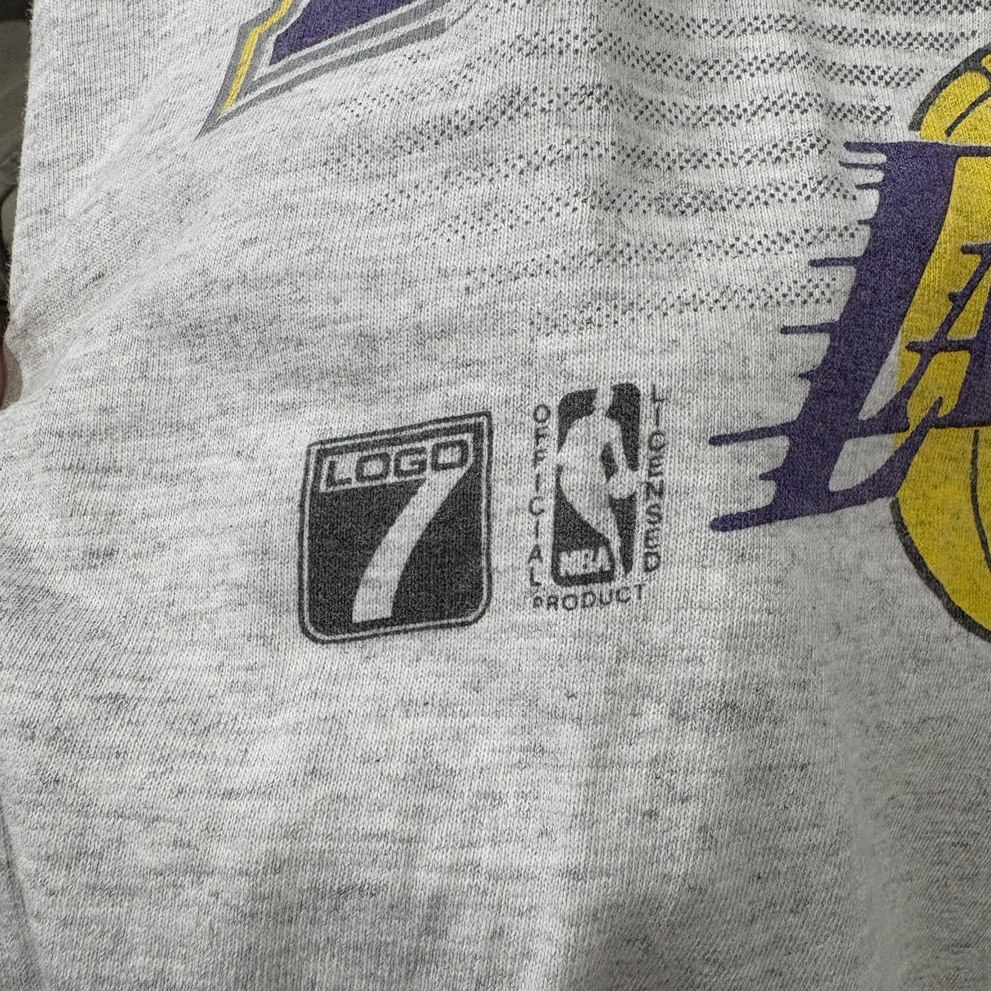 【Los Angeles Lakers / Logo 7 Graphic / 1990s Vintage T-Shirt】