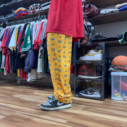 UNK NBA LAKERS ロサンゼルス・レイカーズ パジャマパンツ XLサイズ