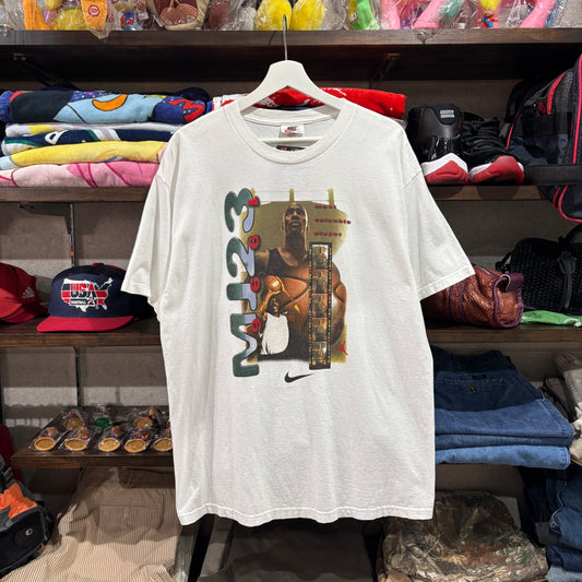 【90s NIKE "MJ23 / MVP" Print T-Shirt】