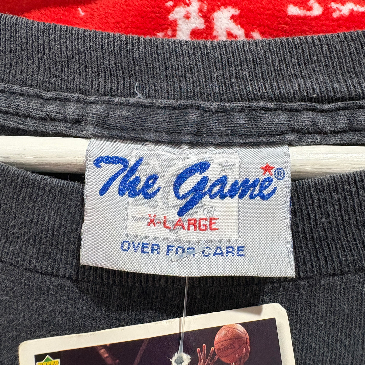 90s THE GAME Chicago Bulls Embroidered Graphic Tee XL