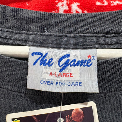 90s THE GAME Chicago Bulls Embroidered Graphic Tee XL