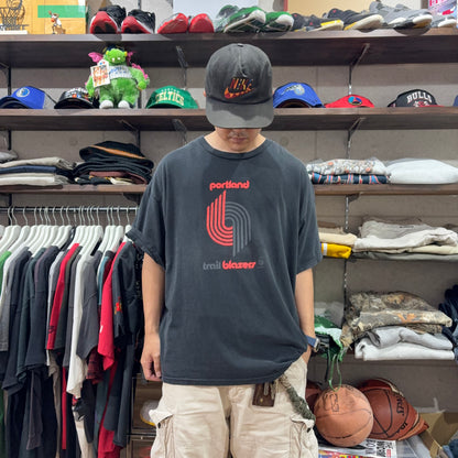 hardwood classics NBA Portland trail blazers Tシャツ ポートランド・トレイル ブレーザーズ XL相当
