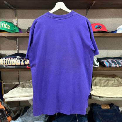 【Los Angeles Lakers / Nutmeg Mills / 90s Vintage Pocket T-Shirt】