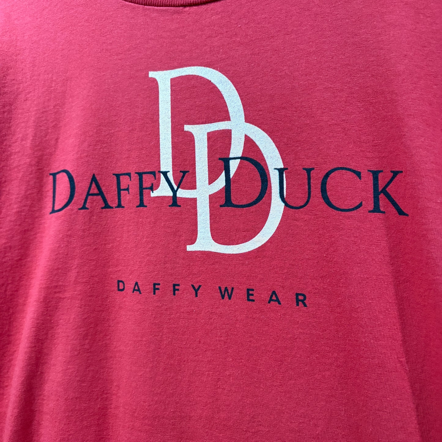 1995’s Warner Bros. “DAFFY WEAR” CK Parody Tee -Made in USA-