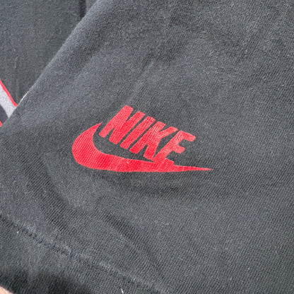 90s NIKE JORDAN "shoot form" Graphic T-Shirt   Chicago Bulls / AJ8〈2〉