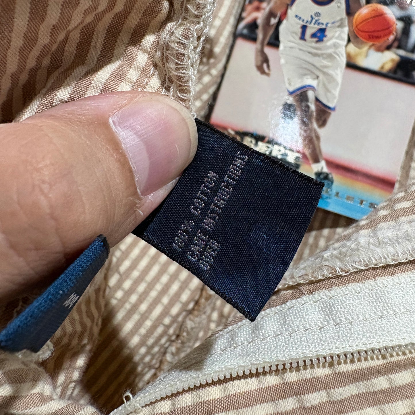 【90s / Polo Ralph Lauren / Seersucker Chino Pants】