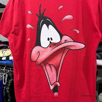 1995’s Warner Bros. “DAFFY WEAR” CK Parody Tee -Made in USA-