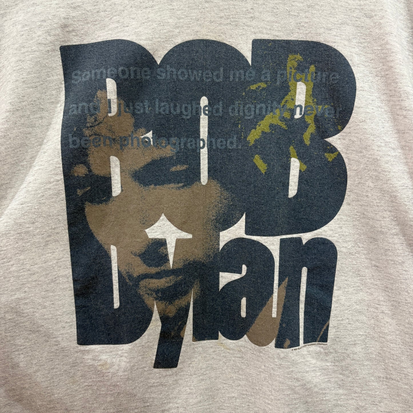 【90s / Bob Dylan / music / L/S Tee / XL】