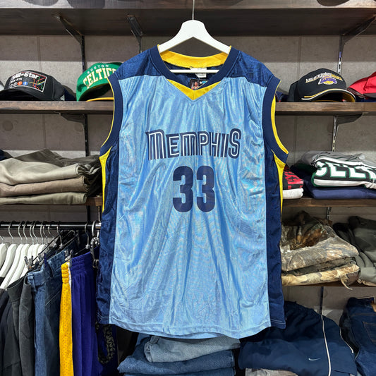 Memphis Grizzlies / Marc Gasol #33 / Matchup Promotions Replica Jersey