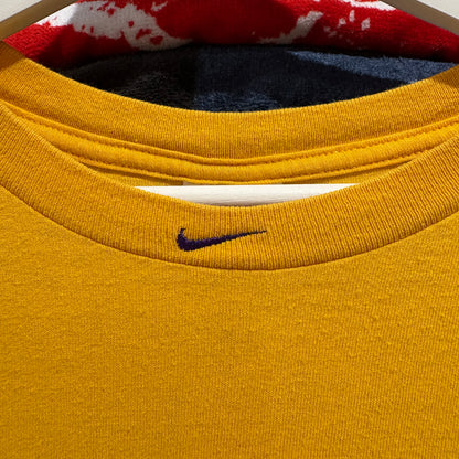 【90s NIKE "LOS ANGELES LAKERS" Print T-Shirt】