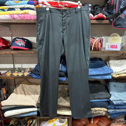 NIKE GOLF Polyester Slacks Gray Size 35×30